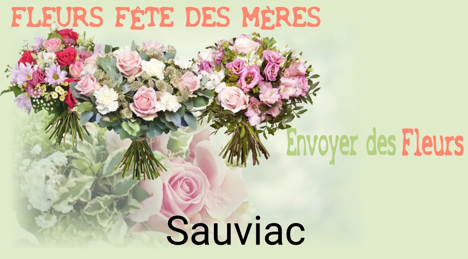 Bouquet de Fête des Mères livré à Sauviac